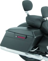Mustang 08-21 Harley FL Touring Recessed Passenger Seat with Backrest - Black thumbnail 2