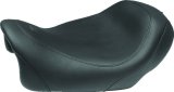 Mustang 08-21 Harley Electra Glide, Rd Glide, Rd King, Glide Lowdown 1PC Seat w/DBR Pearls - Black thumbnail 2