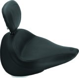 Mustang 14-21 Yamaha Bolt Standard Touring Solo Seat w/ Driver Backrest - Black thumbnail 1