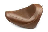 Mustang 18-21 Harley Fat Bob Wide Tripper Solo Seat - Brown thumbnail 1