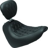 Mustang 15-21 Indian Scout Standard Touring Passenger Seat w/Studs - Brown thumbnail 2