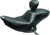Mustang 14-21 Indian Chieftain, Chief, Dark Horse, Roadmaster, Spfld Touring 1PC Seat - Black thumbnail 1