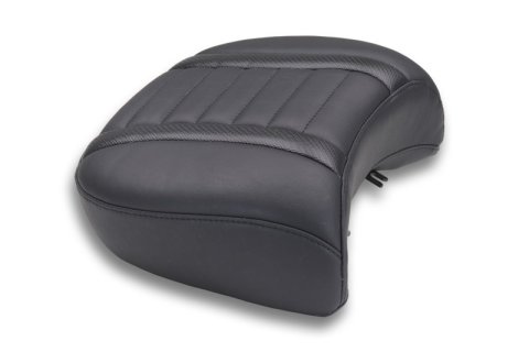 Mustang 23-25 Harley CVO Rd Glide Std, Str Glide and Rd Glide, Deluxe Touring Wide Passenger Black
