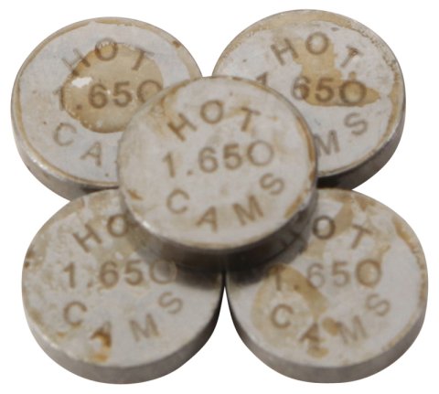Hot Cams 08-13 Yamaha WR 250 R Dual Sport 250cc 1.65mm Shim Kit - 5 Pack thumbnail 2