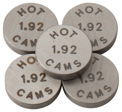 Hot Cams Shim Kits 1.920mm Thickness - 5 Pack