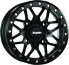DragonFire Racing Typhon Wheel 15X10 4/137 5+5 +0 Machined Black thumbnail 1