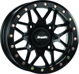 DragonFire Racing Typhon Wheel 15X10 4/137 5+5 +0 Machined Black thumbnail 3