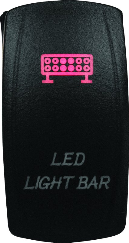 DragonFire Racing Lighted Switch LED Light Bar On/Off Red thumbnail 1