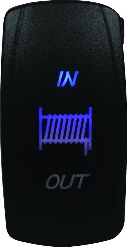 DragonFire Racing Lighted Switch Winch In/Out Blue thumbnail 2