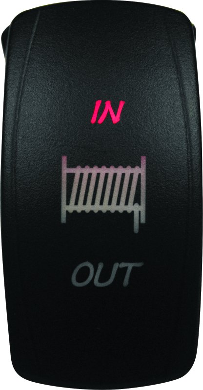 DragonFire Racing Lighted Switch Winch In/Out Red thumbnail 2