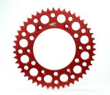 Renthal 2019 GasGAs TXE Rear Grooved Sprocket - Red 520-42P Teeth thumbnail 1