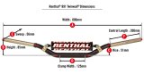 Renthal 09-12 KTM SX/SX-F/ 06-13 Suzuki RM/RMZ/ 18-21 Yamaha YZ-F 7/8 Twinwall Handlebar - Black thumbnail 5