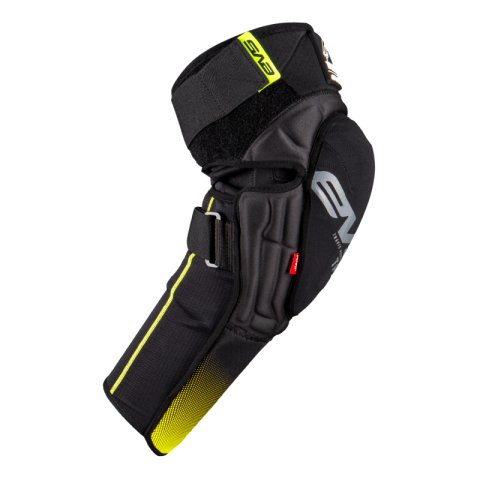 EVS TP199 Knee/Shin Guard Pair Black/Hi Viz - Large/XL thumbnail 3