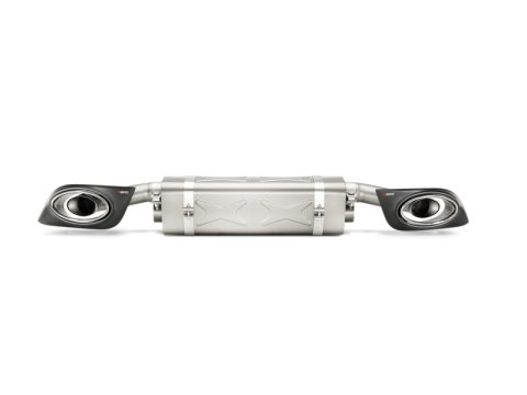 Akrapovic 14-15 Porsche 911 Turbo/Turbo S (991) Slip-On Line (Titanium) w/ Carbon Titanium Tips thumbnail 1