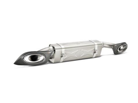 Akrapovic 14-15 Porsche 911 Turbo/Turbo S (991) Slip-On Line (Titanium) w/ Carbon Titanium Tips thumbnail 5