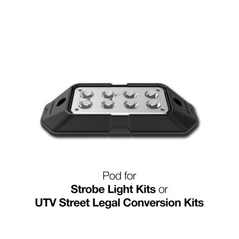 XK Glow Plug n Play Strobe Pod Light Series - Red 1pc thumbnail 2