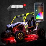 XK Glow Rock Light Advanced Kit w/ Dual-Mode Dash Mount Controller 8pc 6W LED thumbnail 2