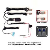 XK Glow Razor Light Bar Fog + Strobe Kit 10in thumbnail 1