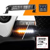 XK Glow Razor Light Bar Fog + Strobe Kit 10in thumbnail 2