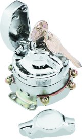Twin Power 73-95 FL and Softail Electronic Fat Bob Ignition Switch Replaces H-D 68462-64 71501-73 thumbnail 1