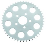 Twin Power 86-92 XL Chrome Disc Brake Rear Sprocket 47 Tooth Flat thumbnail 1