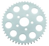 Twin Power 86-92 XL Chrome Disc Brake Rear Sprocket 47 Tooth Flat thumbnail 2