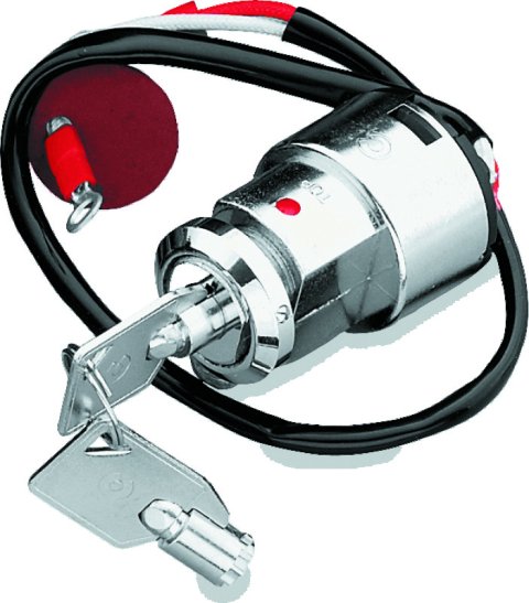 Twin Power 91-95 FXDL And Custom Use 2-Wire Round Key Switch Replaces H-D 71428-90A thumbnail 1