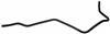 Gates 07-09 Suzuki XL-7 V-6 3.6L Reservoir To Pipe-3 Molded Heater Hose thumbnail 3
