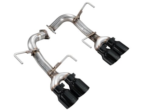 AWE Tuning 22-25 Subaru VB WRX Track Edition Axle-Back Exhaust - Diamond Black Tips thumbnail 2