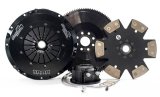 Clutch Masters 89-93 Toyota Supra 1000 Series Twin Disc Clutch Kit w/ Steel Flywheel thumbnail 1