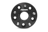 PERRIN Subaru 25mm Wheel Spacers 5x114.3 BP w/56mm Hub - Black thumbnail 3