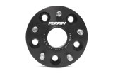 PERRIN Subaru 25mm Wheel Spacers 5x114.3 BP w/56mm Hub - Black thumbnail 9