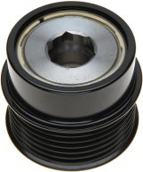 Gates 00-11 Mercury Grand Marquis V-8 4.6L Alt. Decoupler Pulley Decoupler Pulley thumbnail 2