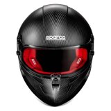 SPARCO Stealth RF Carbon Helmet - Medium - Red thumbnail 2