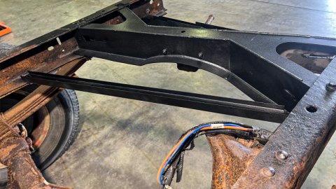 Rust Buster 1988-1998 Chevy C/K 1500/2500 Spare Tire Crossmember Support Piece thumbnail 1