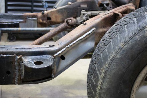Rust Buster Front Frame Section Left Side thumbnail 1