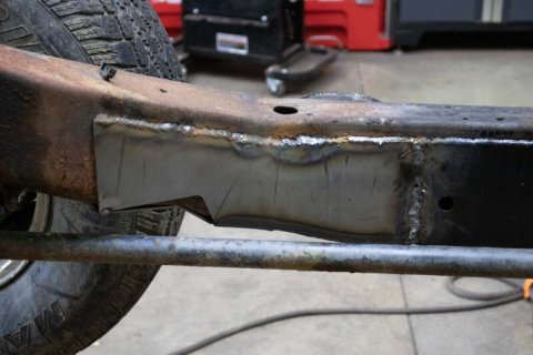 Rust Buster Front Frame Section Left Side thumbnail 2