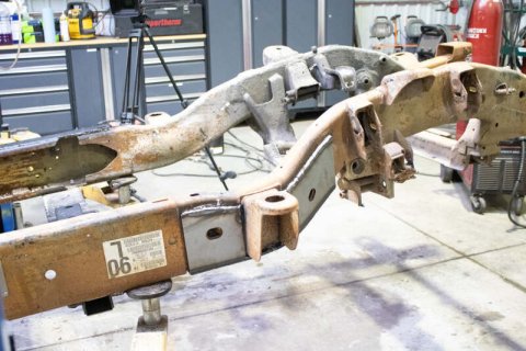 Rust Buster Front Frame Section Right Side thumbnail 1