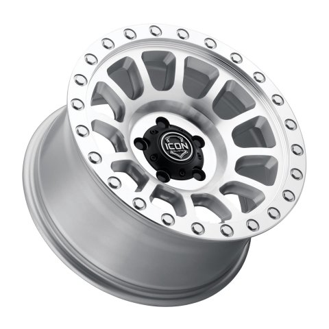 ICON Hulse 18x9 5x150 25mm Offset 6in BS Silver Machined thumbnail 3