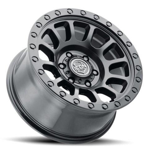 ICON Hulse 18x9 8x180 12mm Offset 5.5in BS Double Black thumbnail 3