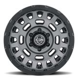 ICON Hammer Pro - 17x8.5 / 5x5 / -6MM / 4.5in BS - Charcoal thumbnail 3
