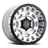 ICON Hammer Pro 17x8.5 / 6x5.5 / 25mm / 5.75in BS - Silver Machined thumbnail 1