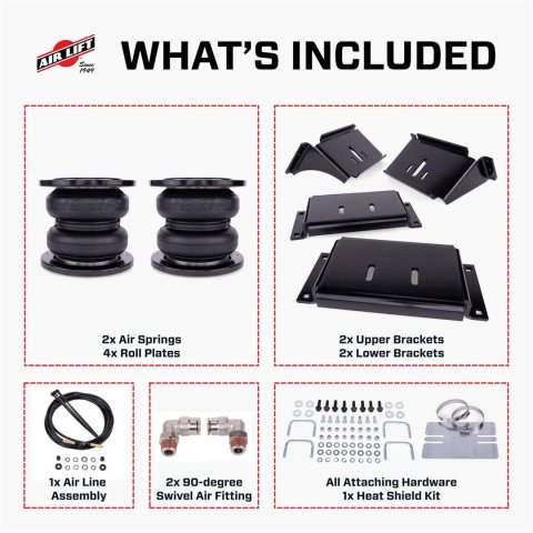 Air Lift LoadLifter 7500 XL Ultimate Air Spring Kit 16-25 Chevy/GMC Silverado/Sierra 3500HD thumbnail 7