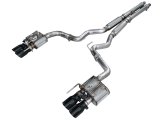 AWE Tuning 18-23 S550 Mustang GT SwitchPath Exhaust - Diamond Black Tips thumbnail 1