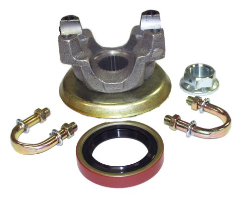 Crown Automotive Pinion Yokes D35-YOKE-UBK Yoke, Differential Location, Steel, Rear, Dana 35, Jeep, Each
