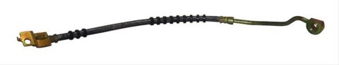 Crown Automotive Brake Hoses 52008779 Hose, Assembled, Rubber, 20.00 in. Length, Driver Side Front, Jeep, Each