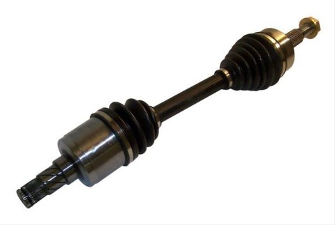 Crown Automotive Direct-Fit Axle Shaft Assemblies 52104701AB Shaft, CV-style, Steel, Front Driver Side, Jeep, Each