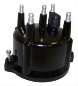 Crown Automotive Distributor Caps for 1991-2000 CHEROKEE, 1991-1992 COMANCHE, 1991-2002 WRANGLER - 53006152 Cap, HEI, Screw Down, Thermoplastic, Black, Jeep, 2.5L, Each thumbnail 2
