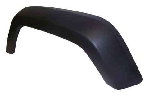 Crown Automotive Fender Flares for 2007-2017 WRANGLER, 2018 WRANGLER JK - 5KF17RXFAE Flare, Driver Side Rear, ABS Plastic, Textured Black, 6.00 in. Flare Width, Jeep, Each