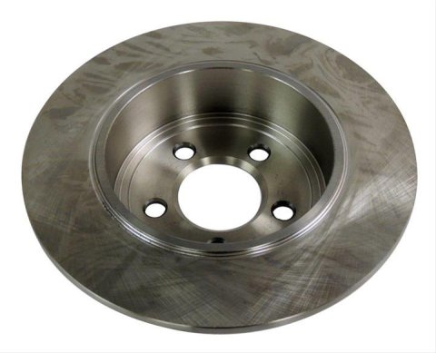 Crown Automotive Brake Rotors 4779208AB Rotors, Solid Surface, Steel, Natural, Rear, Chrysler, Dodge, Each